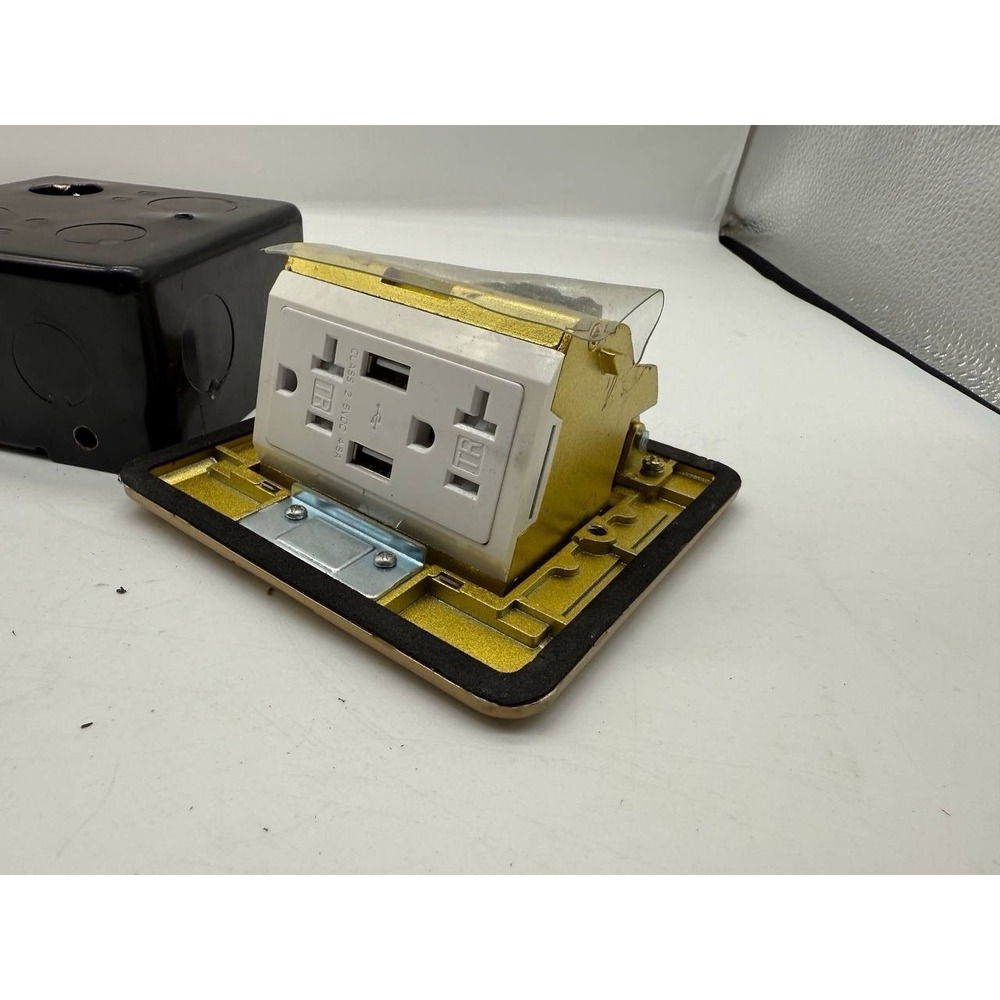Pass & Seymour Legrand FB1-TRDRB Floor Box Assembly A3 - Picture 12 of 13